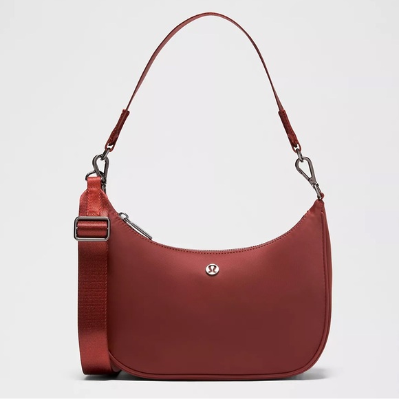 lululemon athletica Handbags - Lululemon City Essentials Small Shoulder Bag 3L NWT Maroon, Burgundy